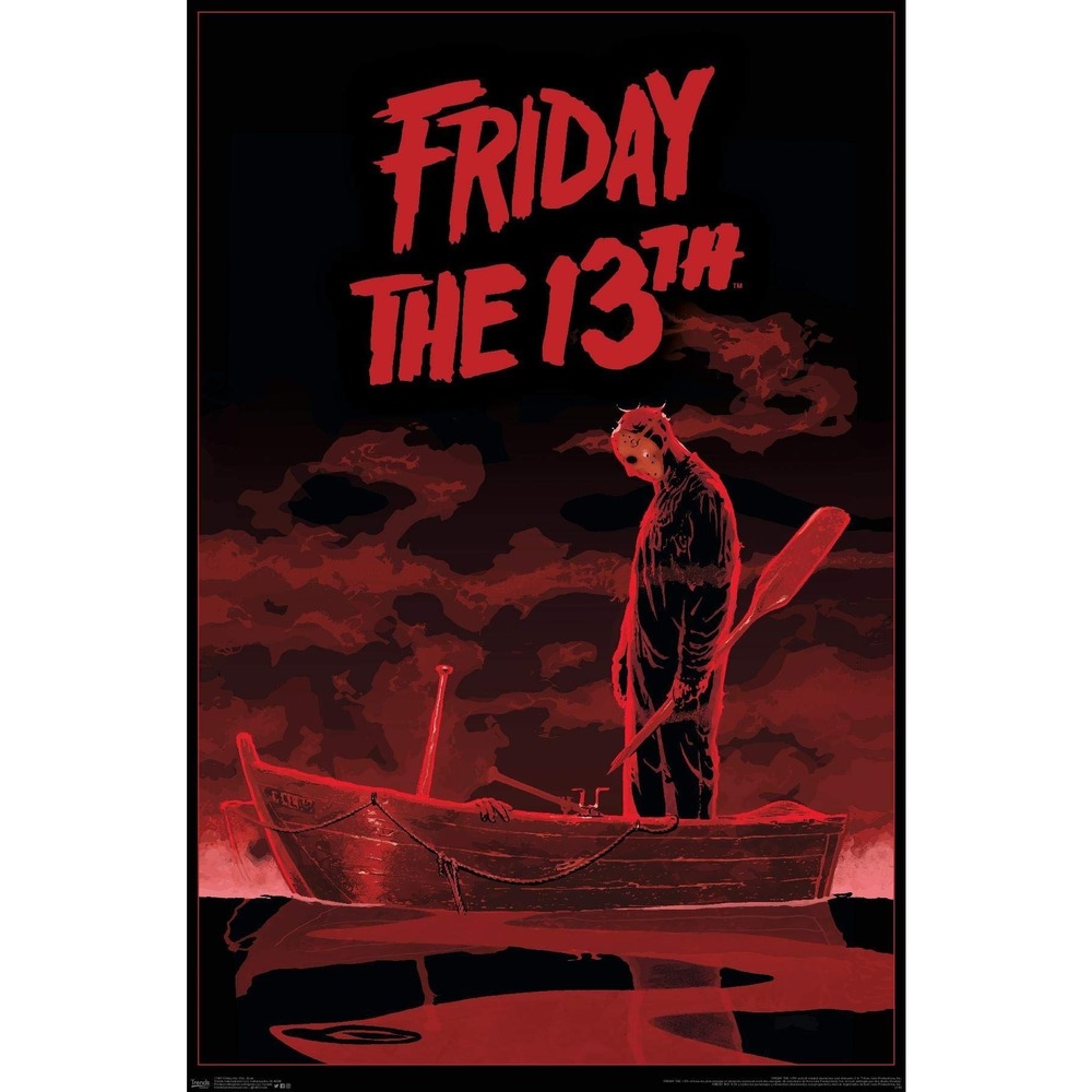 Friday The 13th - Boat Wall Poster